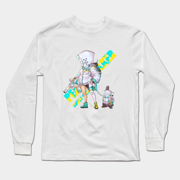 Peace Walker Long Sleeve T-Shirt by Pan_Ren_Wei